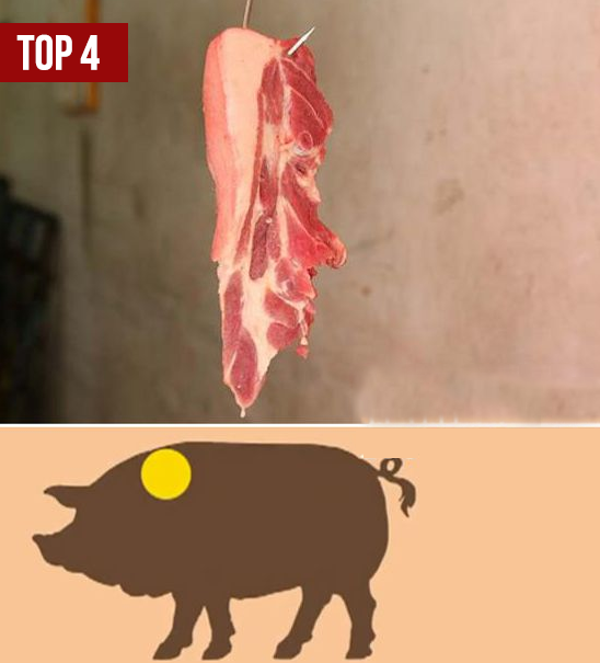 Vùng thịt ngon thứ 4 trên thân con lợn (Ảnh minh họa)